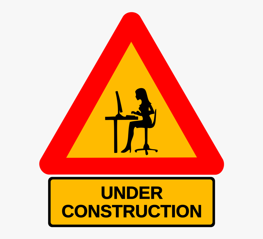 Triangle,angle,area - Under Construction, Transparent Clipart