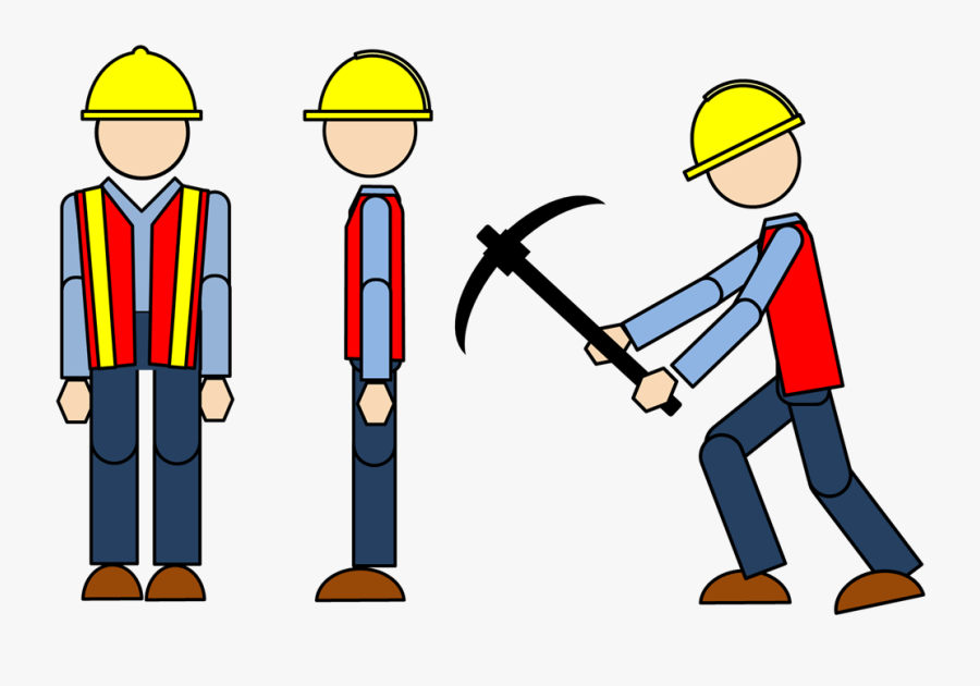 Free Construction Clipart - Clip Art Construction Workers, Transparent Clipart