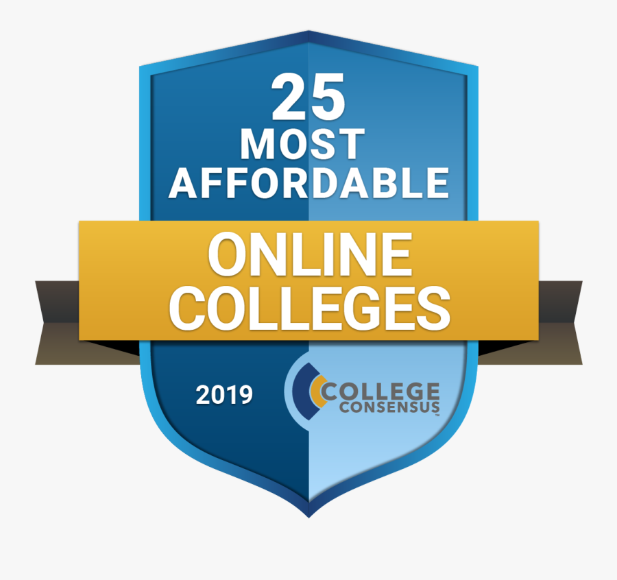 College Consensus Most Affordable Online Colleges - College, Transparent Clipart