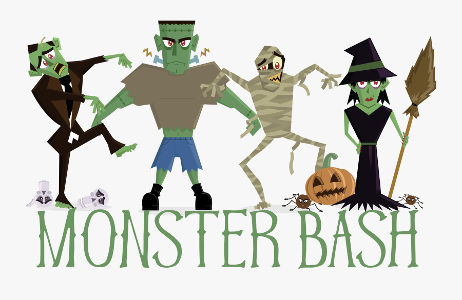 Monster Bash Canceled - Monster Bash Clipart, Transparent Clipart