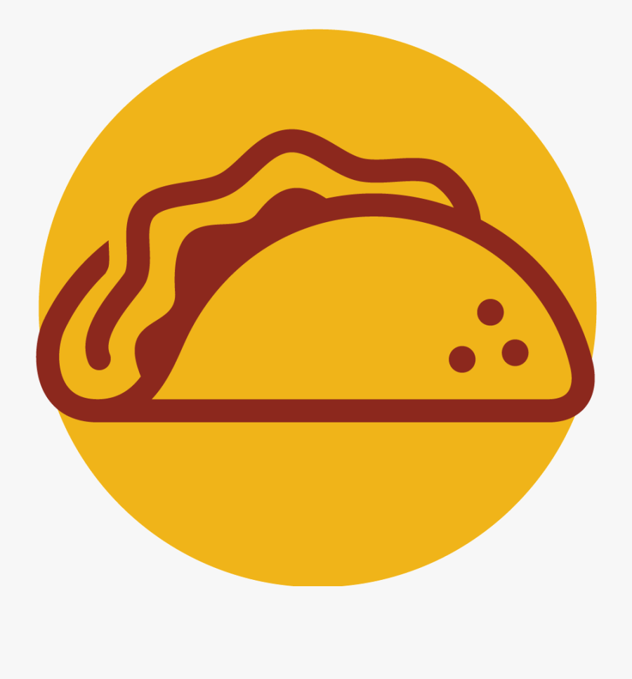 Taco Clipart Mexican Beer - Circle, Transparent Clipart