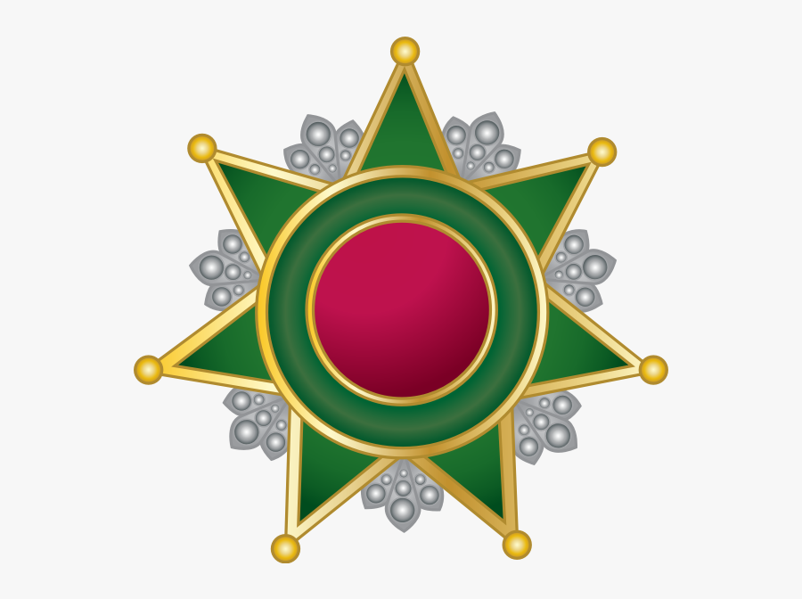 Decorative Emblem With A Star - Ottoman Empire Clipart, Transparent Clipart