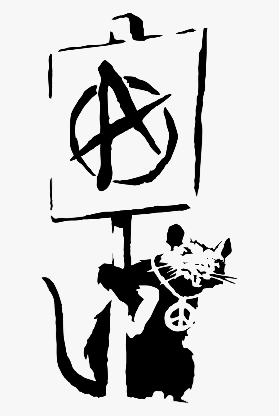 Rat Vector - Clerkenwell, Transparent Clipart