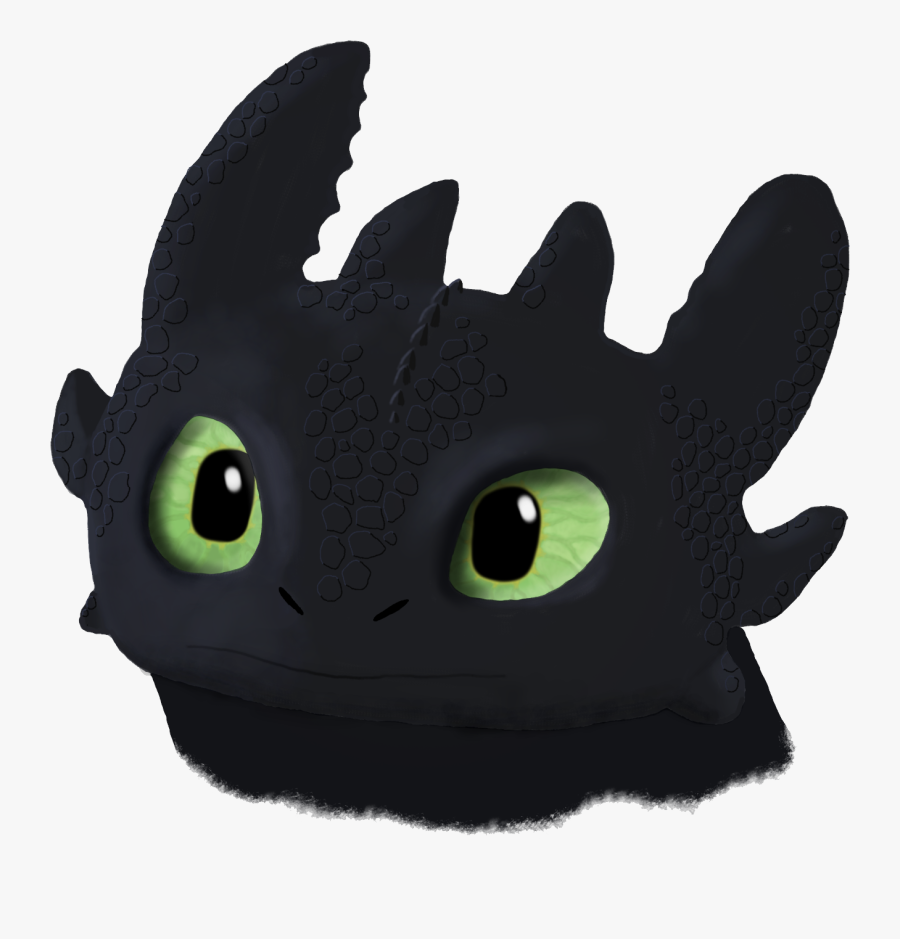 Night Fury Png - Httyd Toothless Png Head, Transparent Clipart