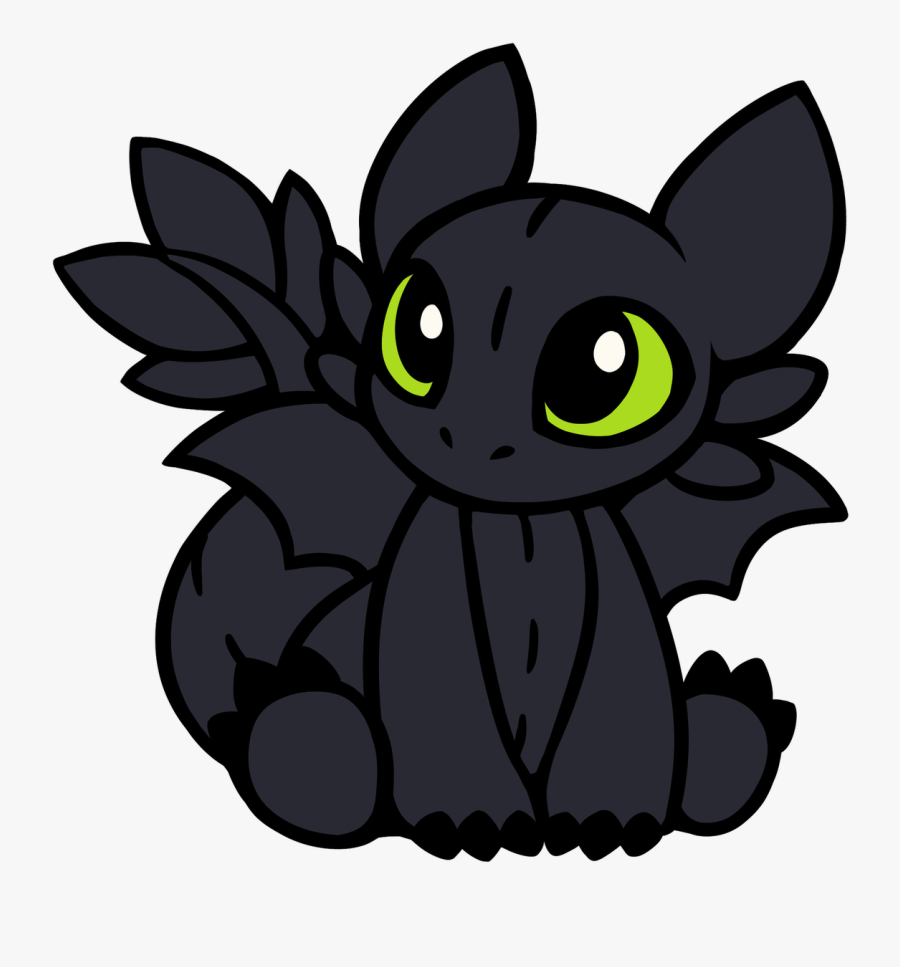 Night Fury Png - Cartoon, Transparent Clipart