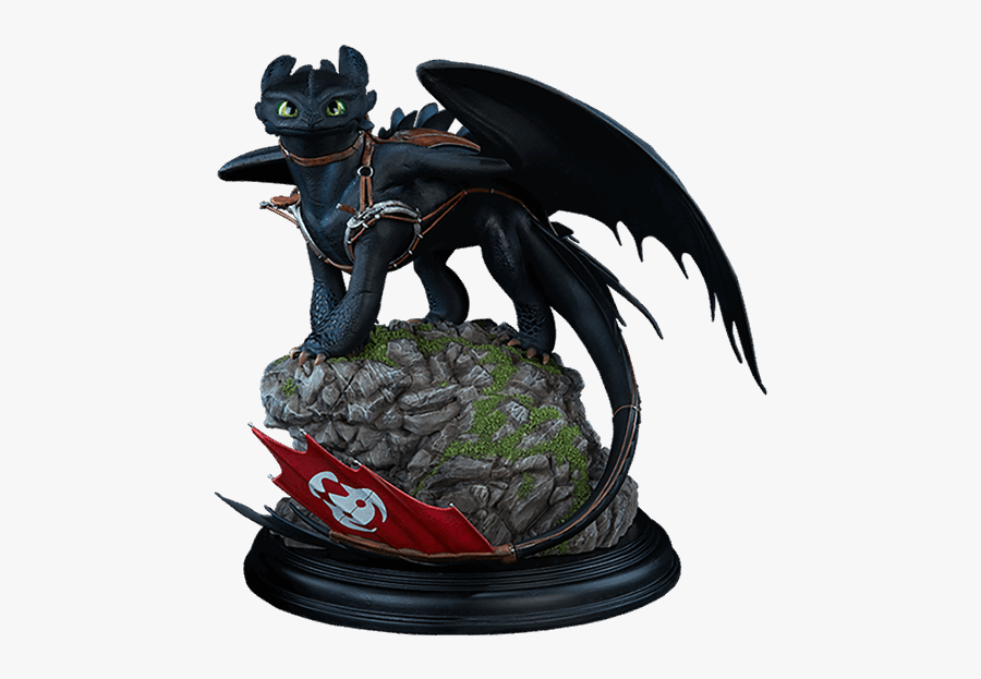 Toothless Png Transparent Background - Figurine How To Train Your Dragons, Transparent Clipart