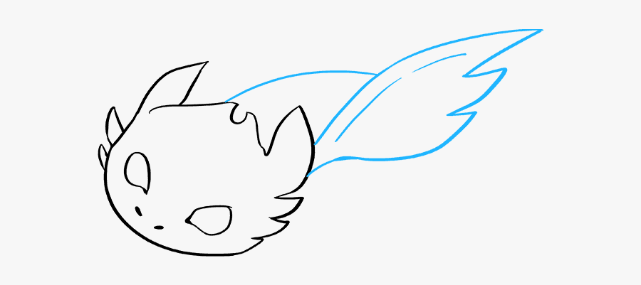 How To Draw Toothless - Draw Toothless Feet, Transparent Clipart