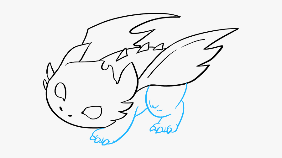 How To Draw Toothless, Transparent Clipart
