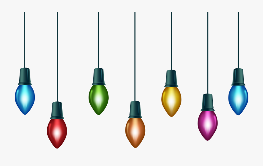 Transparent Background Christmas Lights Png, Transparent Clipart