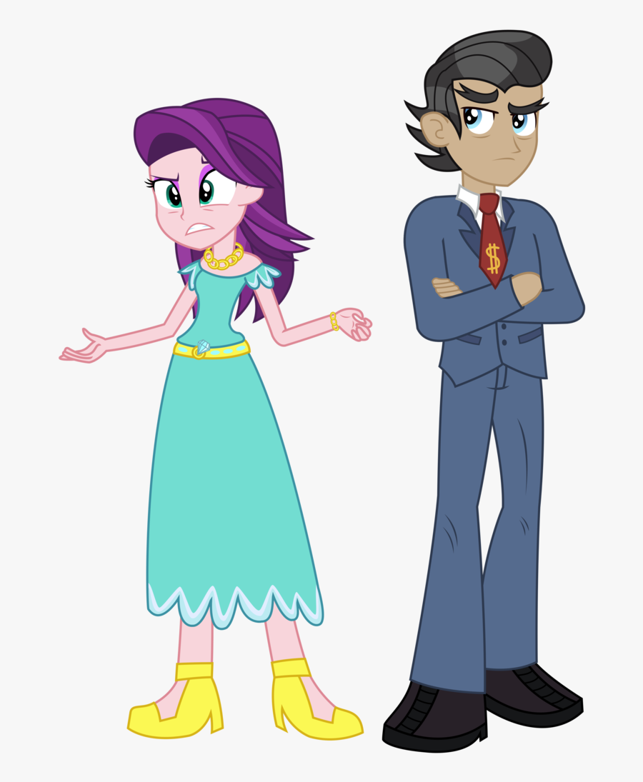 Artist Sketchmcreations Equestria Girls Artistsketchmcreations - Spoiled Rich And Filthy Rich, Transparent Clipart