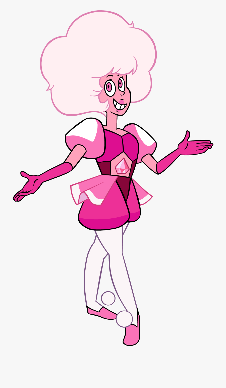 Transparent Spoiled Brat Clipart - Pink Diamond Steven Universe Characters, Transparent Clipart