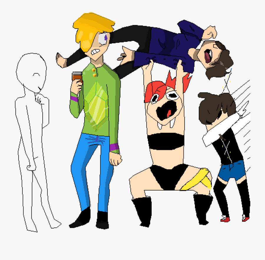 Pixilart I Quickly In - Cartoon, Transparent Clipart