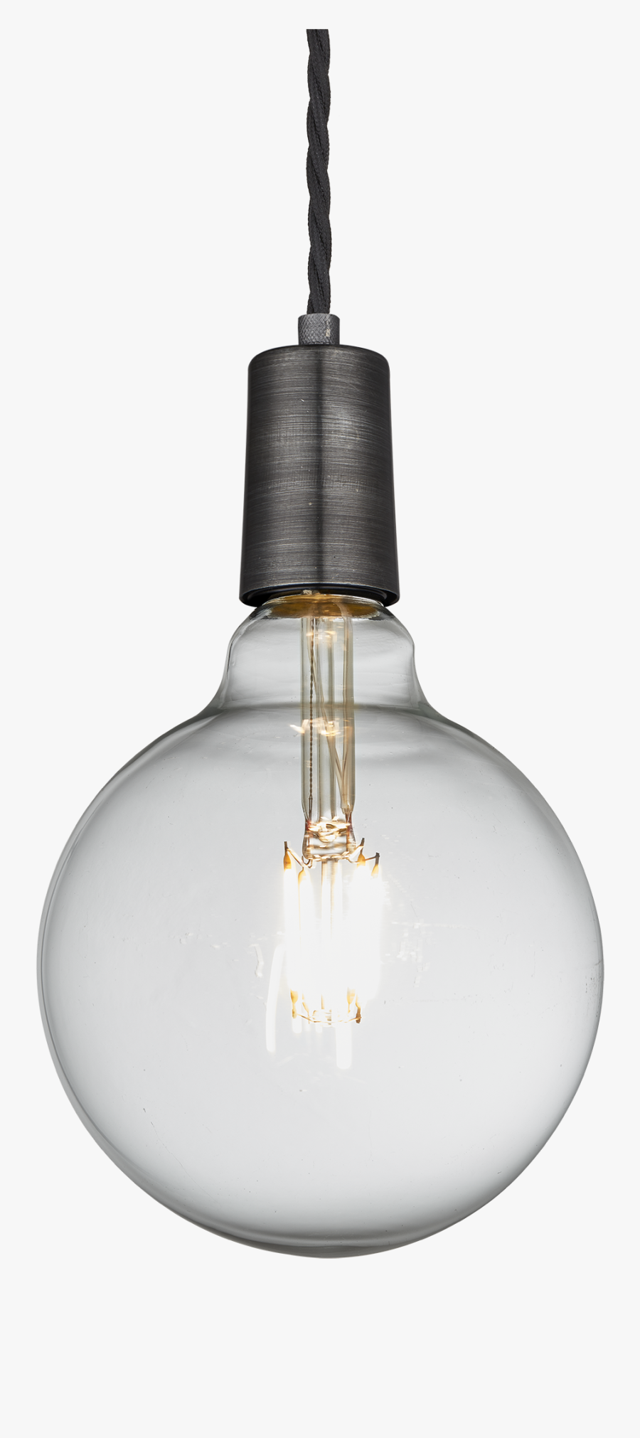 Bulb Png With Wire Hd, Transparent Clipart