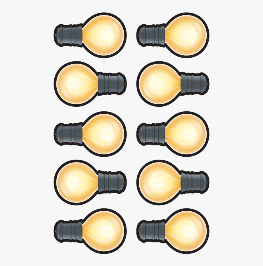 Paper Light Bulb Bulletin Board Accent, Transparent Clipart