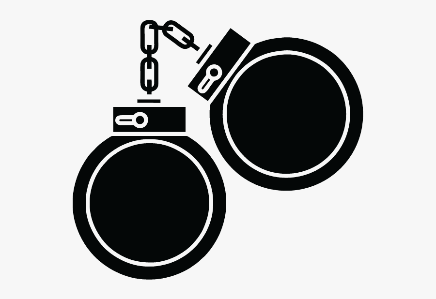 Handcuffs Free Icons Easy - Circle, Transparent Clipart