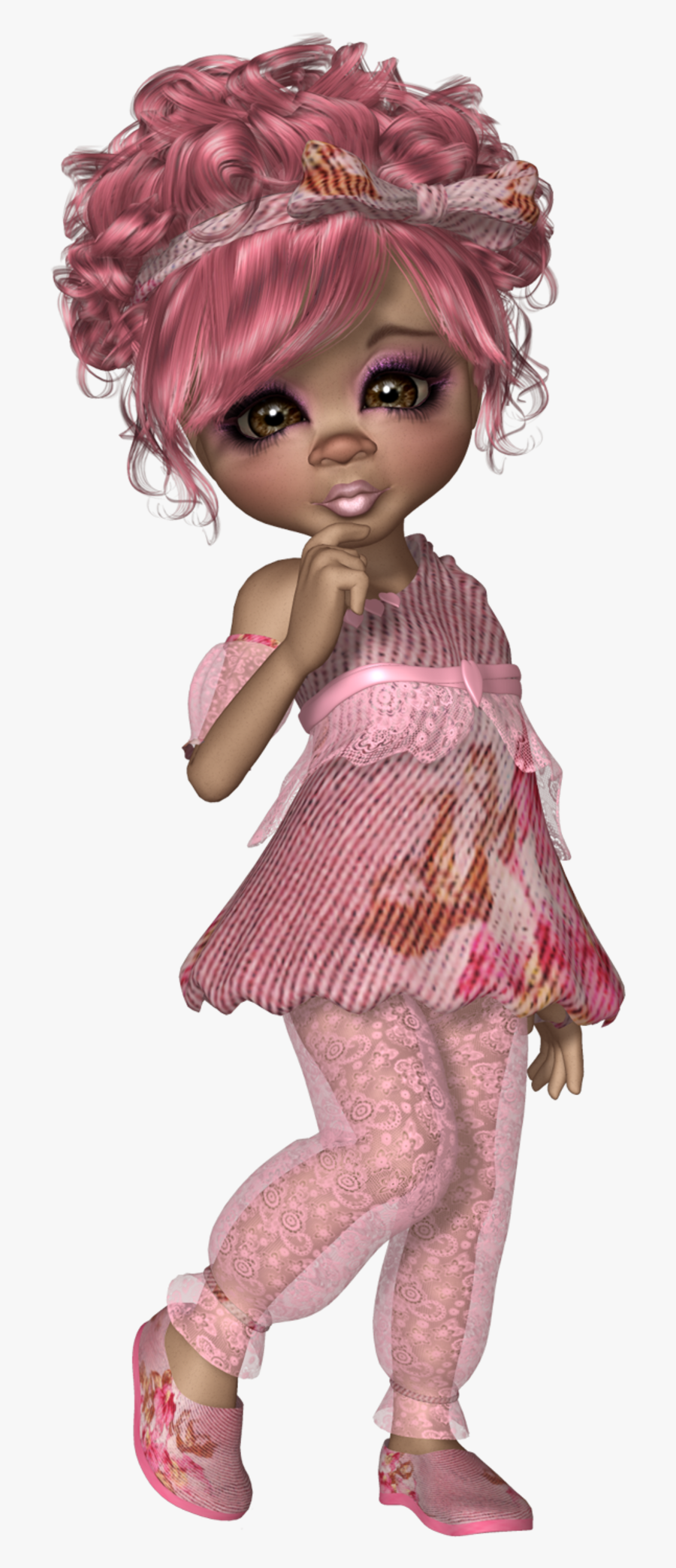 Doll, Transparent Clipart
