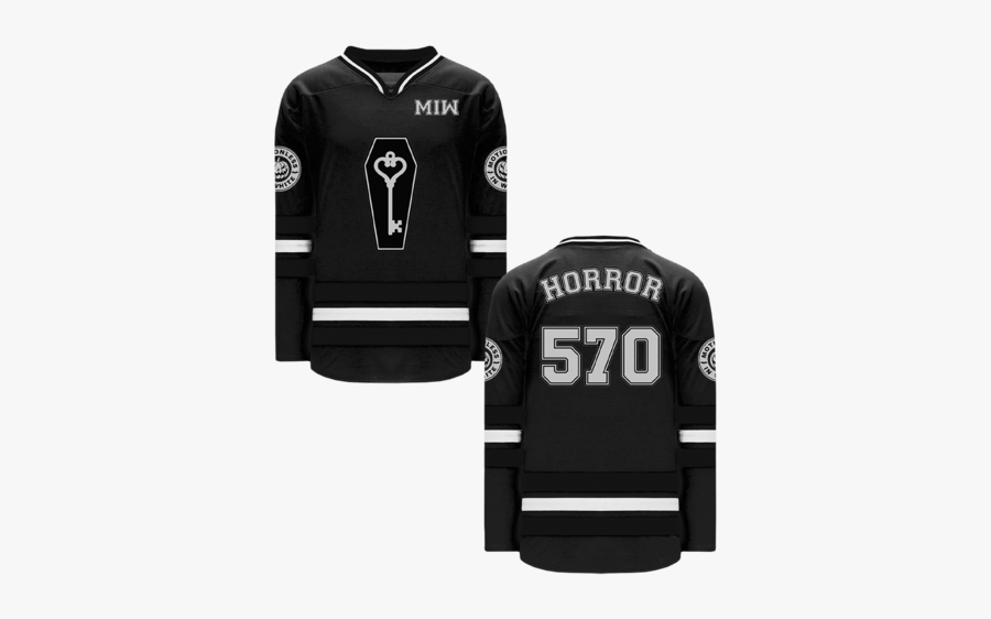 Motionless In White Coffin Jersey, Transparent Clipart