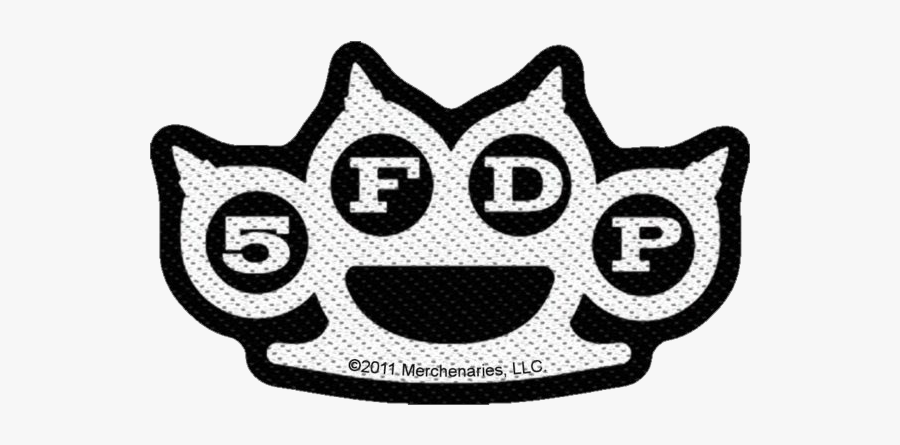 Knuckles Woven Patch - Five Finger Death Punch Patch, Transparent Clipart