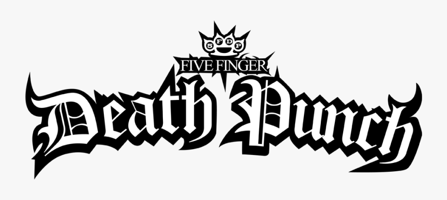 Five Finger Death Punch Logo, Transparent Clipart