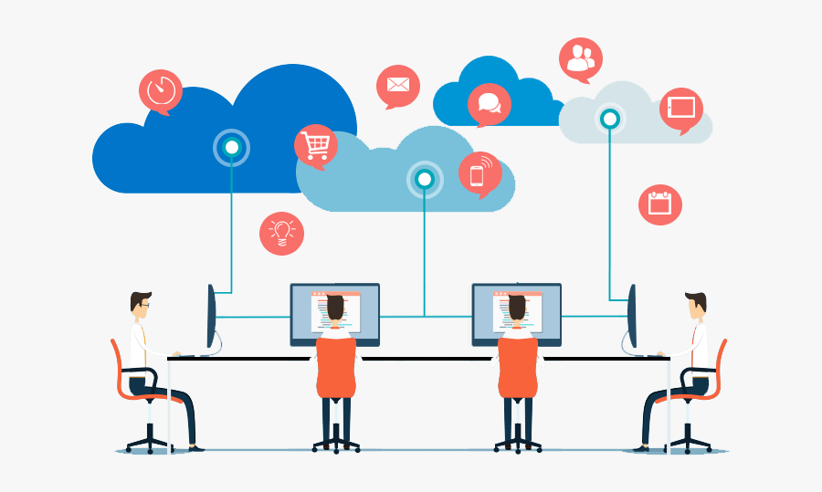 Outsourcing Clipart Product Development - Software Cloud, Transparent Clipart