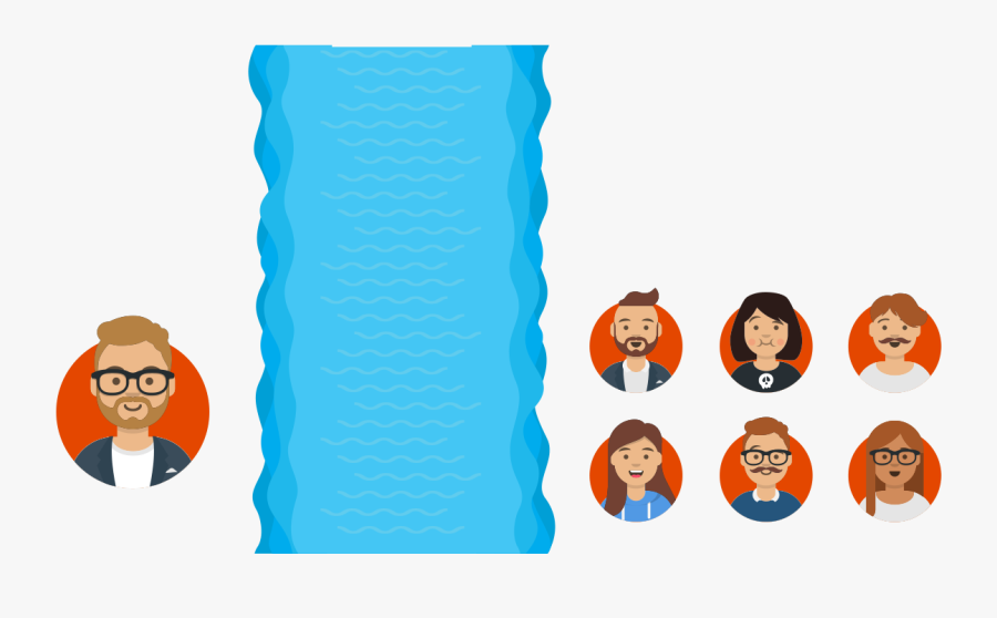 One Tech Lead For Every 6 Offshore Engineers, Transparent Clipart