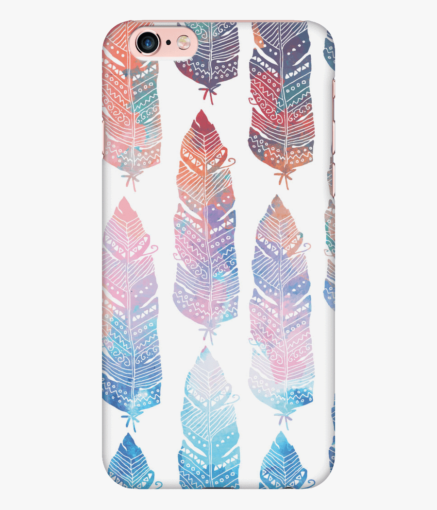 Feather Clipart Boho - Mobile Phone Case, Transparent Clipart