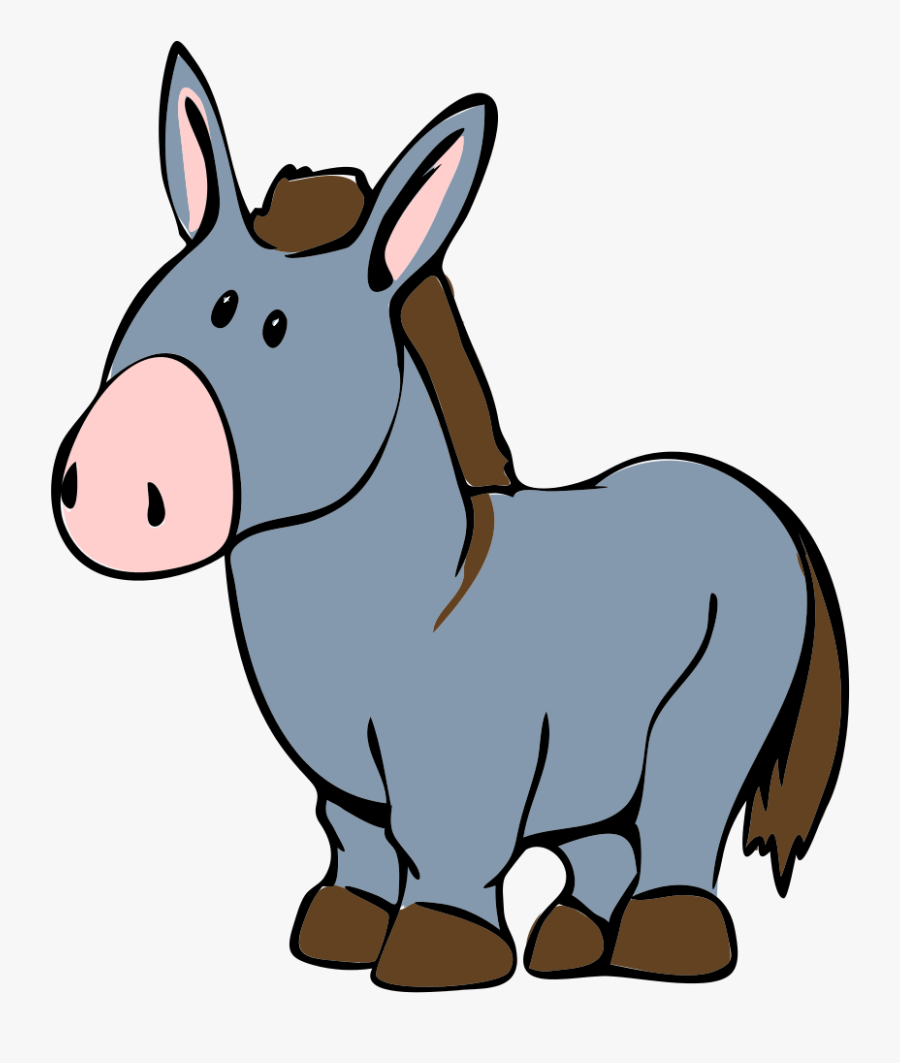 File Cartoon Svg Wikipedia - Donkey And The Dog Story, Transparent Clipart
