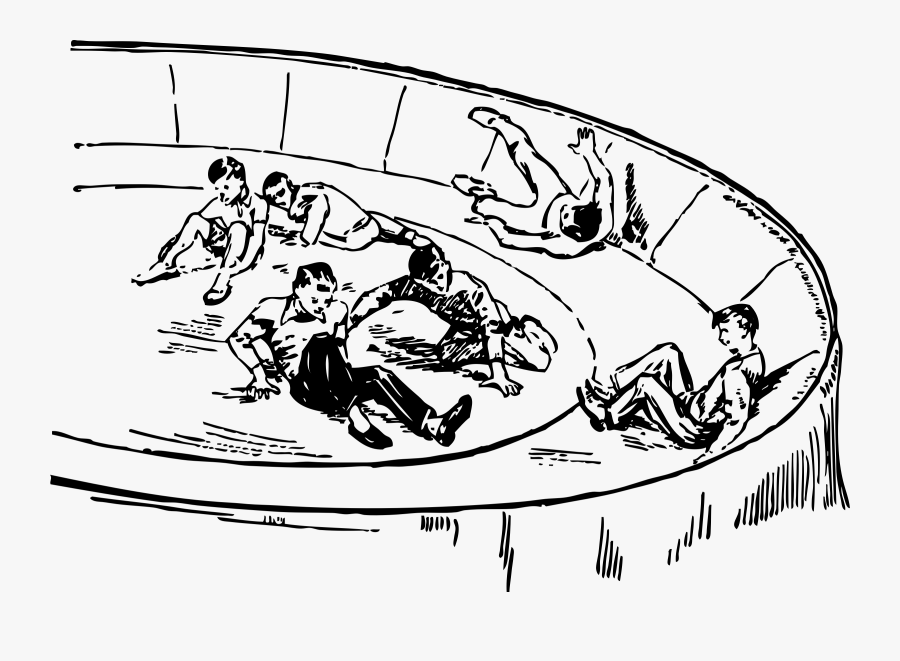 Clipart Spinner Ride Big - Drawing Of A Carnival Ride, Transparent Clipart