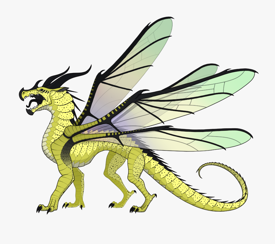 Wings Of Fire Blue And Cricket Clipart , Png Download - Wings Of Fire Hivewing, Transparent Clipart