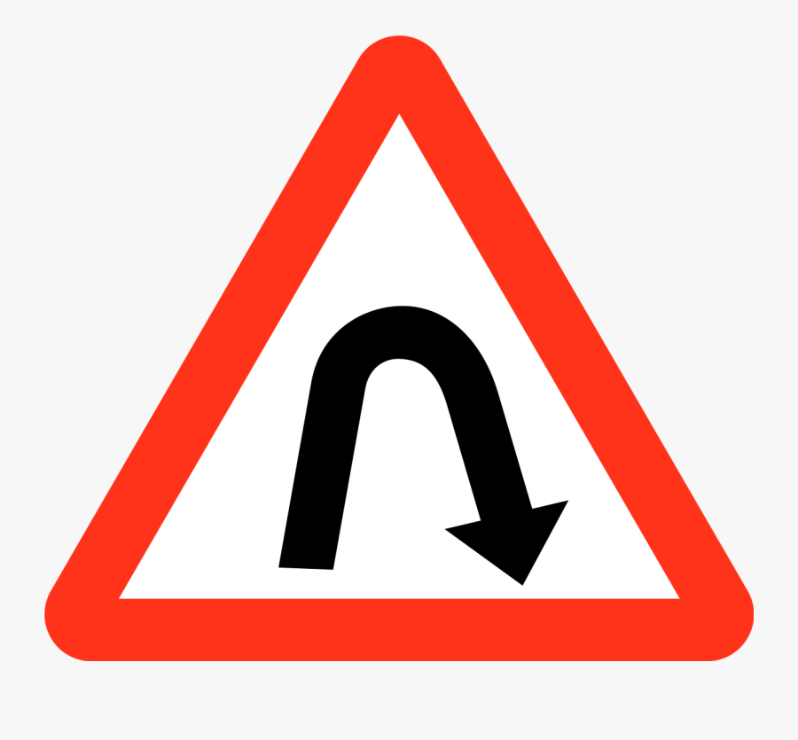 Bangladesh Road Sign B11 R - Landslide Prone Area Sign, Transparent Clipart