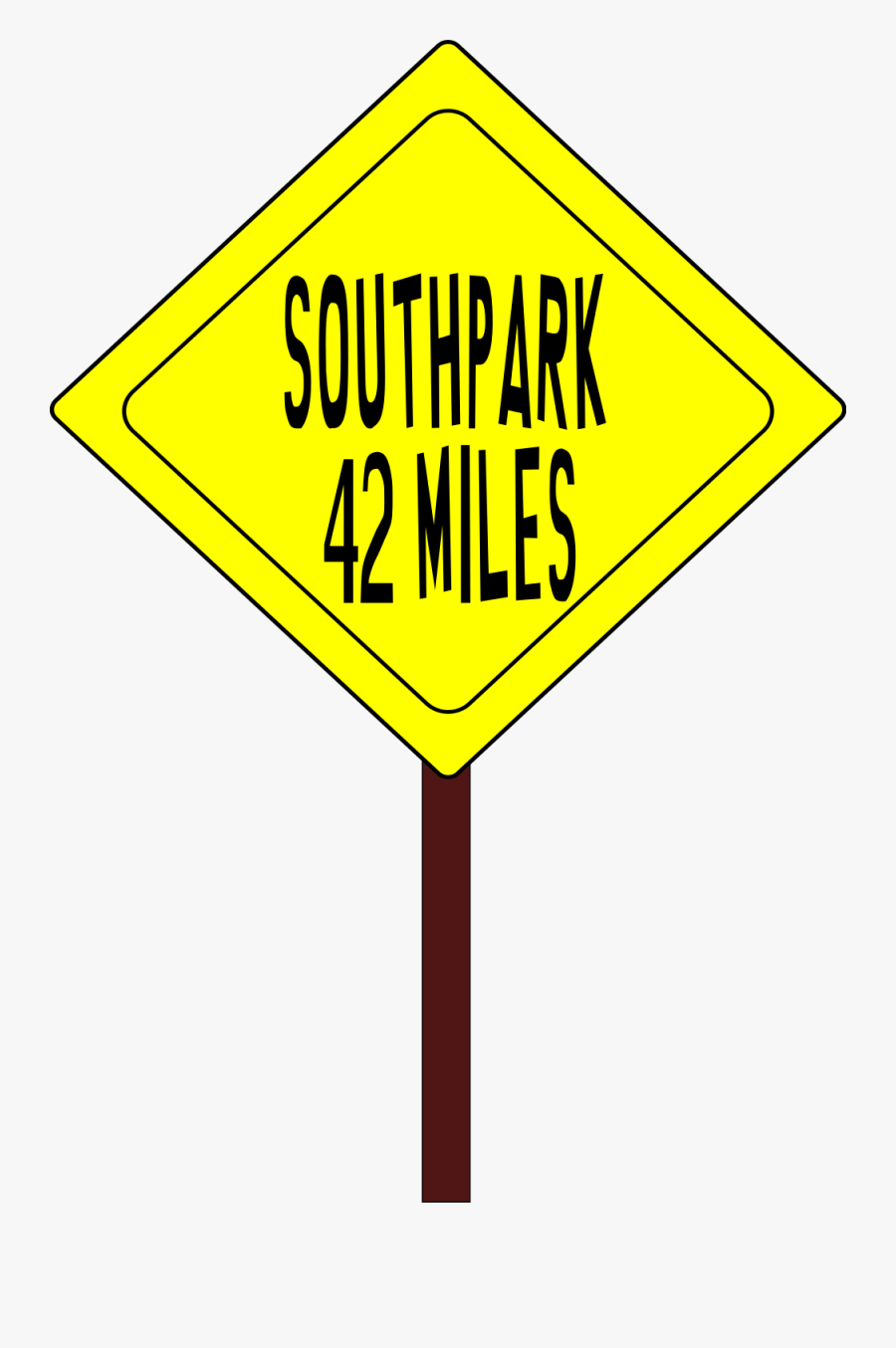 Collection Of Squiggly Lines Cliparts - South Park Panneau, Transparent Clipart