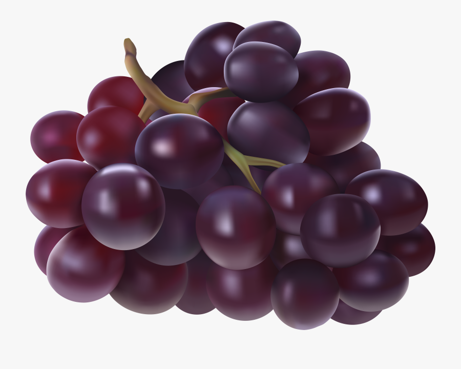 Juice Grape Fruit Clip Art - Grapes Fruit Clip Art, Transparent Clipart