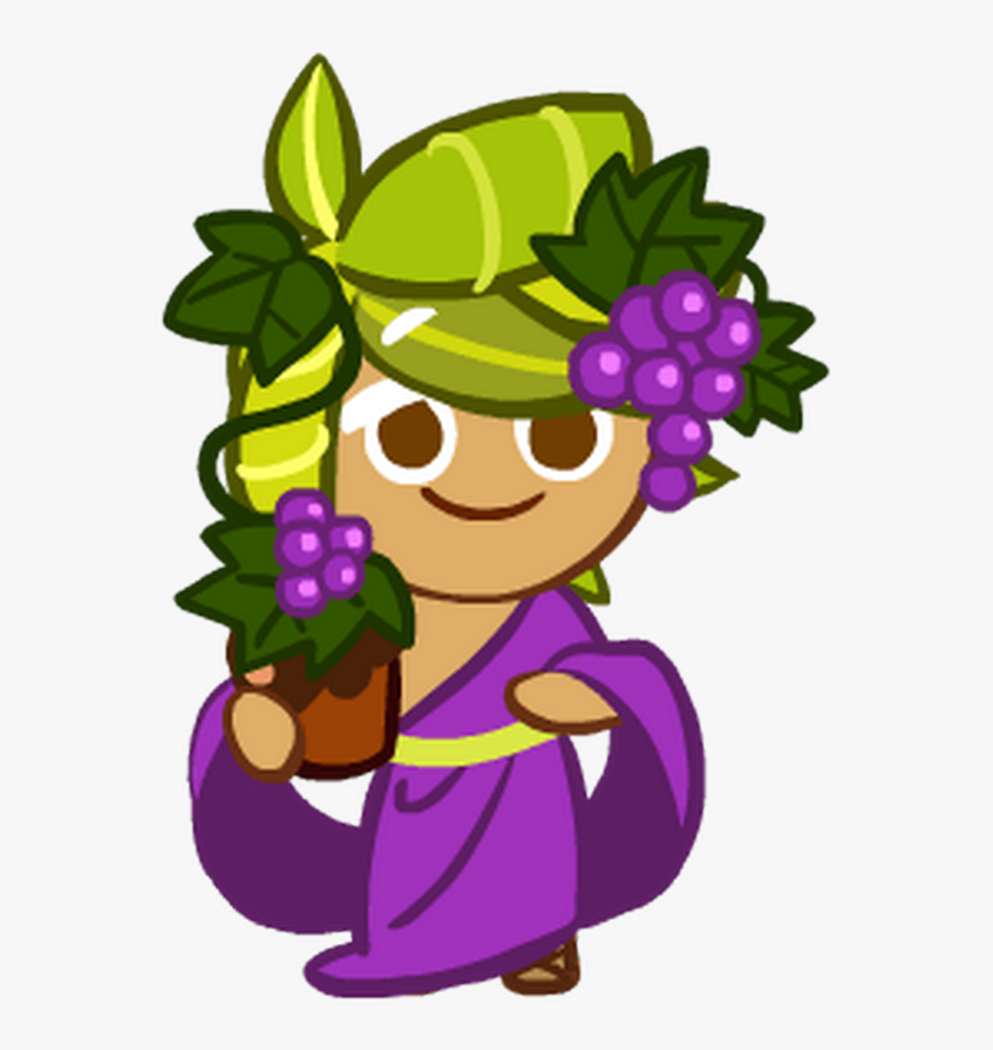 Herb Cookie God Of Grape Juice, Transparent Clipart