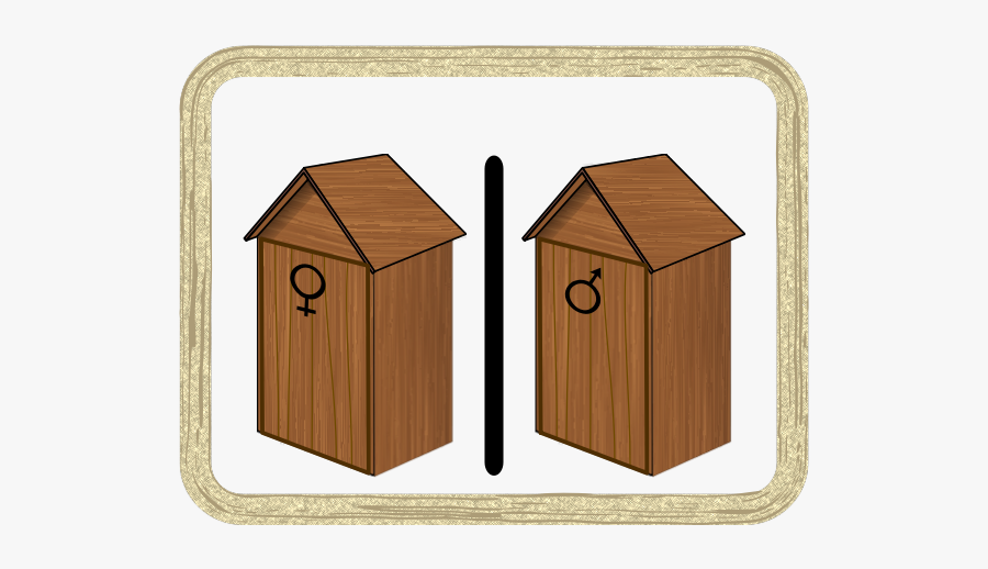 Old Restrooms - Restrooms Clipart, Transparent Clipart