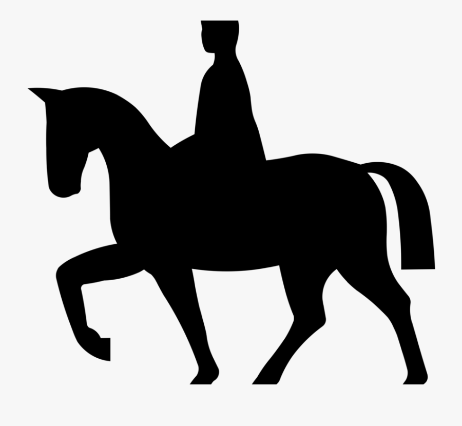 Horse&rider Equestrian Show Jumping - Horse Riding Vector Png, Transparent Clipart