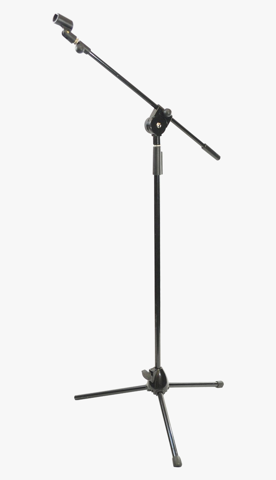 Microphone Stands Audio Shock Mount Recording Studio - Microphone Stand Transparent Background, Transparent Clipart