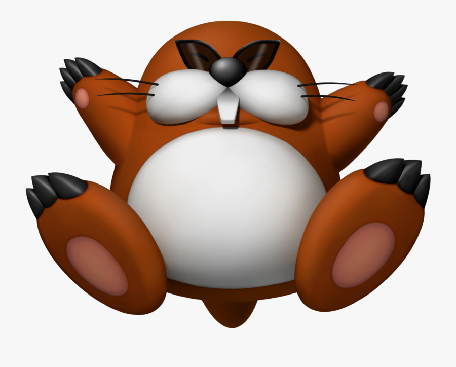 Image - Super Mario Mega Mole, Transparent Clipart