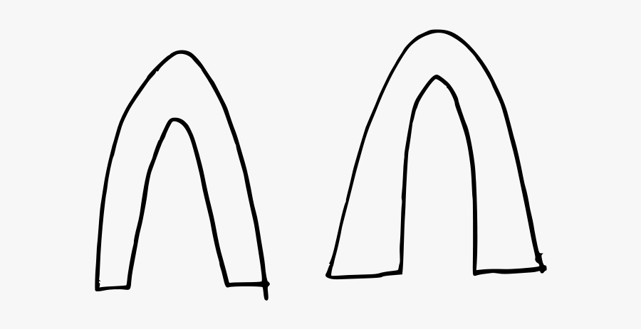 Doulbe Arches - Clip Art, Transparent Clipart