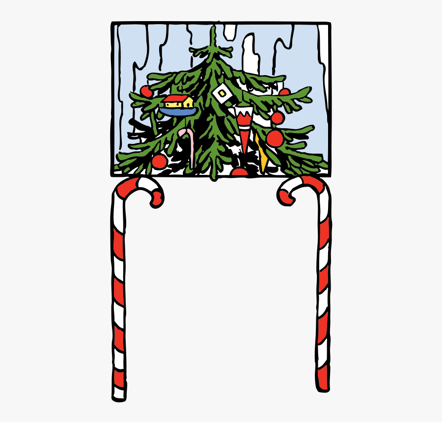 Christmas Arch - Clip Art, Transparent Clipart