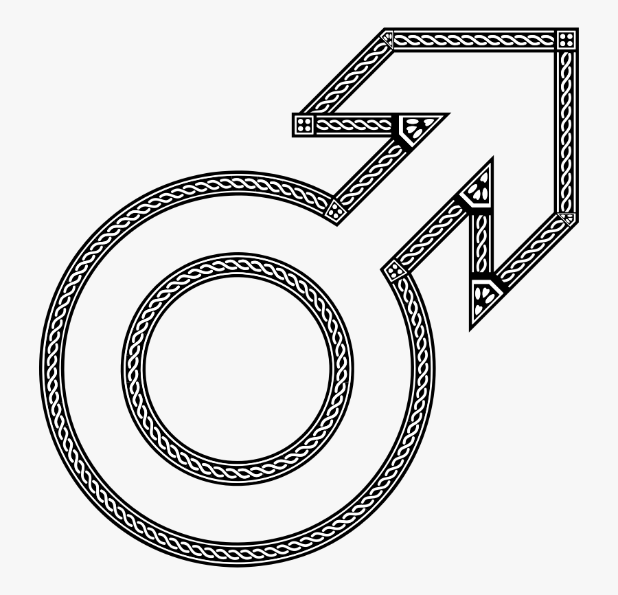 Decorative Chain Male Symbol - Texas Gun Rights Pac, Transparent Clipart