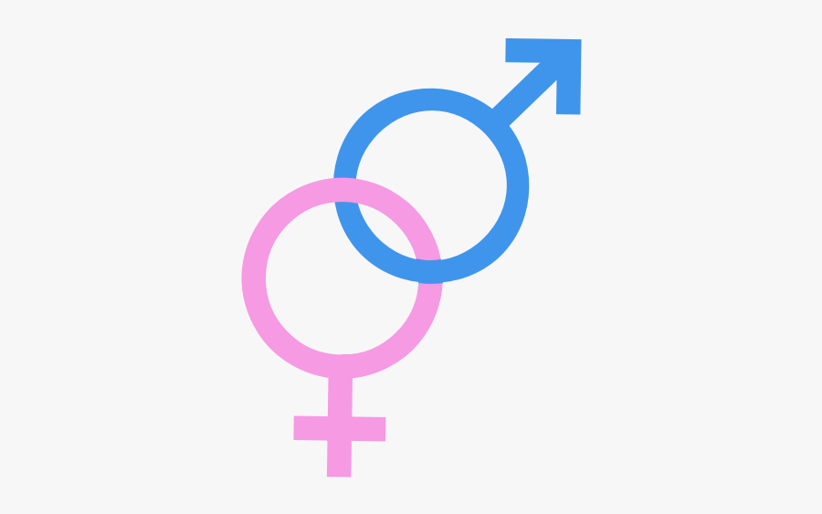 Male And Female Symbols-1574104117 - Transgender Sign, Transparent Clipart