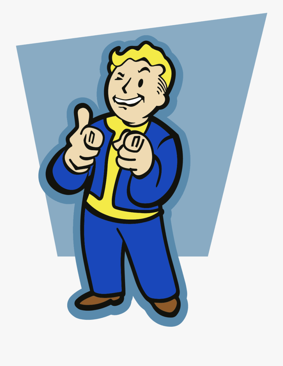 Fallout Vault Boy Charisma, Transparent Clipart