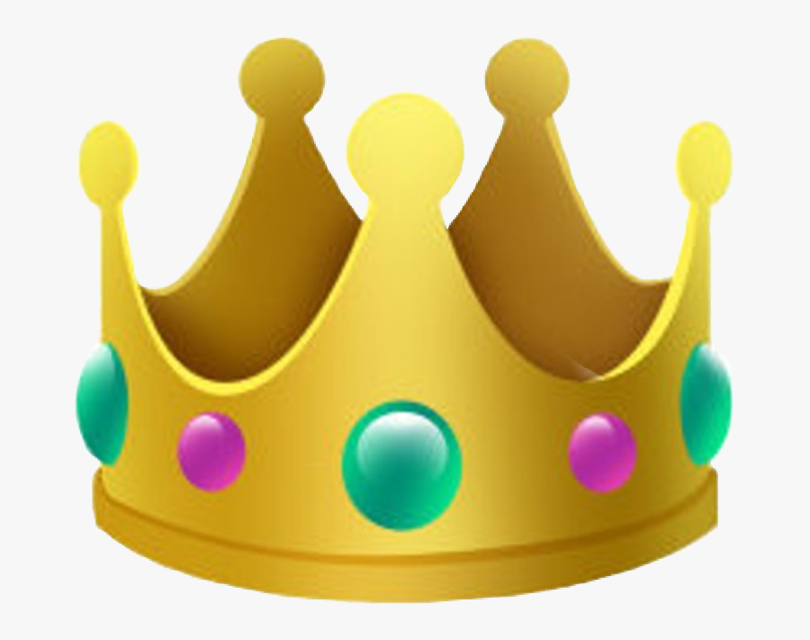 #emoji #iphone #crown #princess #queen #king #emojiiphone - Crown Emoji, Transparent Clipart