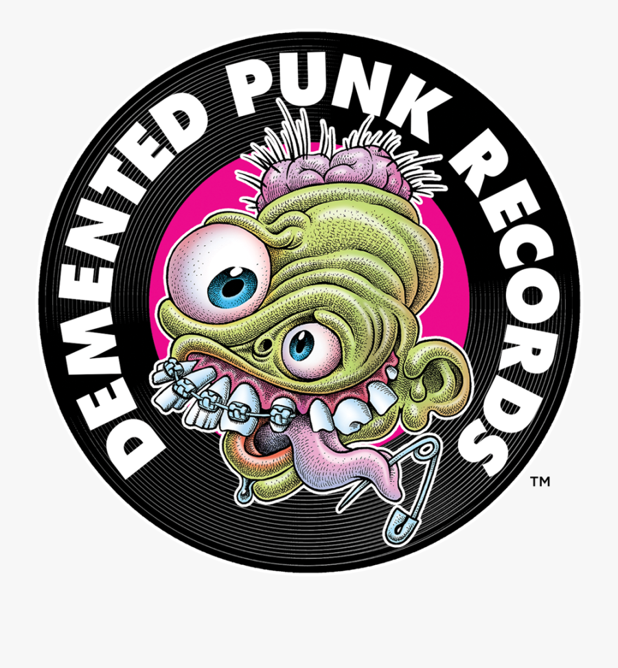 Demented Punk Logo - Demented Punk Records, Transparent Clipart