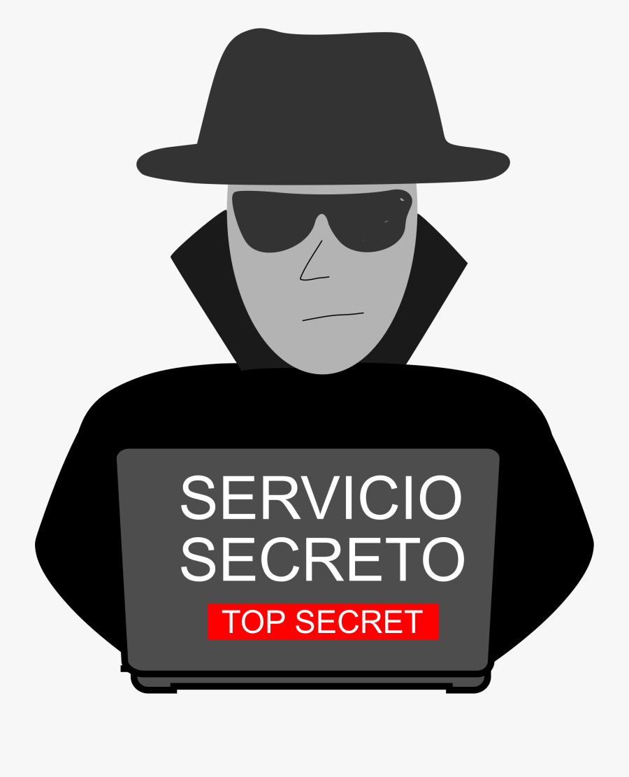 Secret Clipart Spy - Hacker Clipart, Transparent Clipart