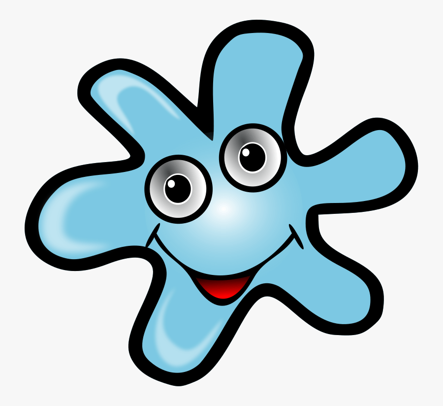 Germ Cartoons - Bacteria Clipart, Transparent Clipart