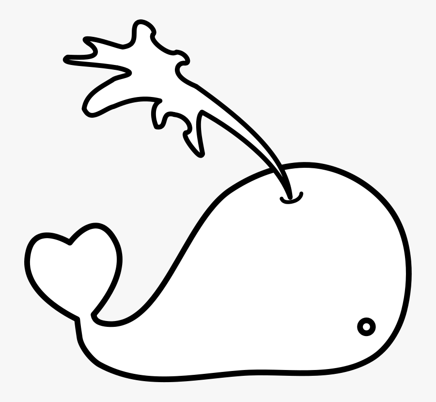 Morski Kit Clipart, Transparent Clipart