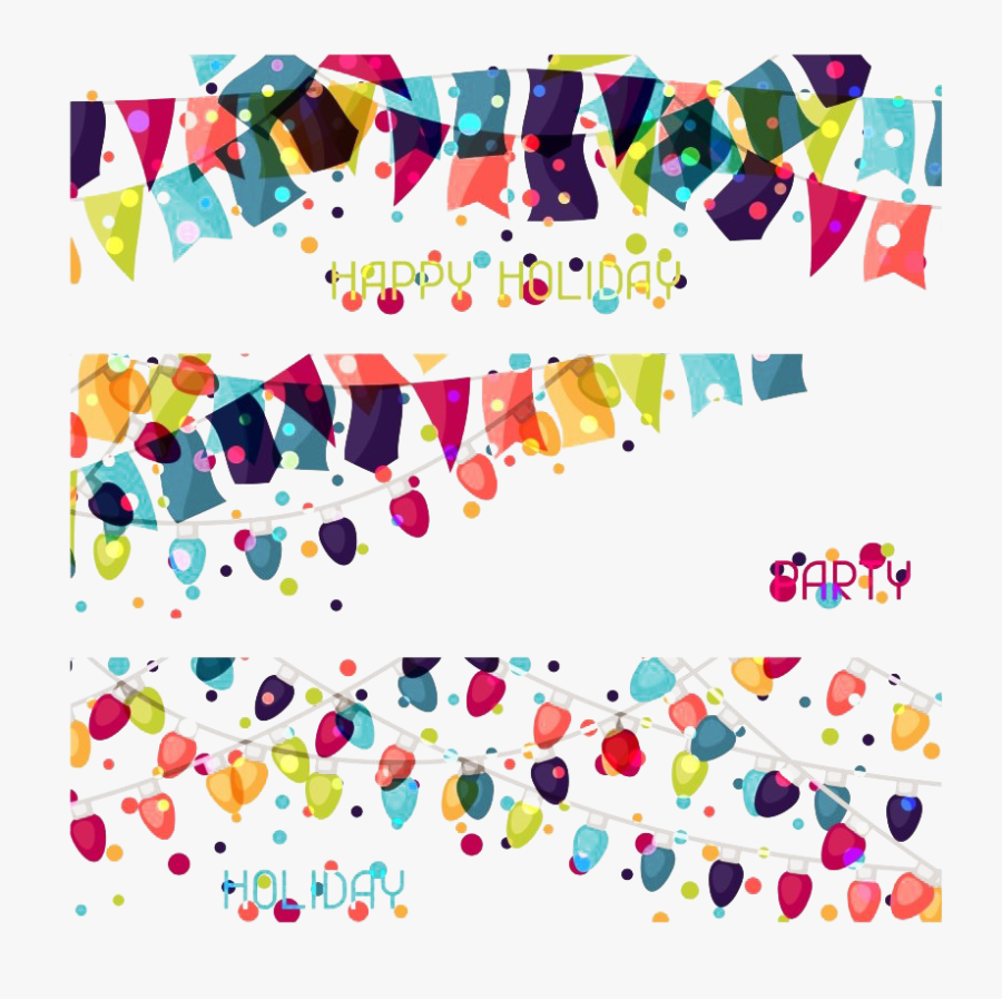 Holiday Flag Png Clipart - フェスティバル 素材, Transparent Clipart