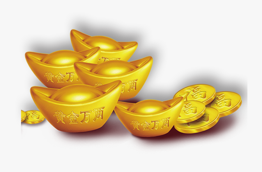Chinese New Year Png - Chinese New Year Gold Bar Png, Transparent Clipart