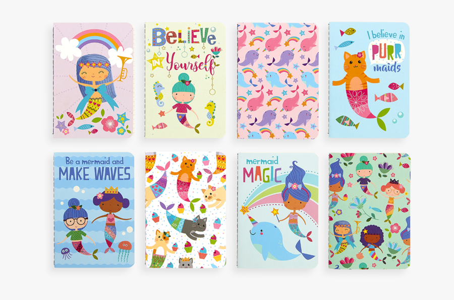 Mermaid Magic Mini Journal Notebook By Ooly Misc Colors"
 - Cartoon, Transparent Clipart